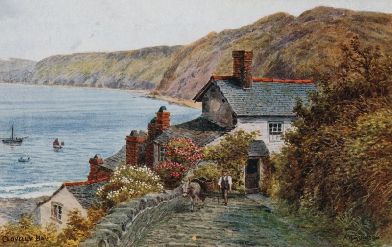 Clovelly Bay von Alfred Robert Quinton
