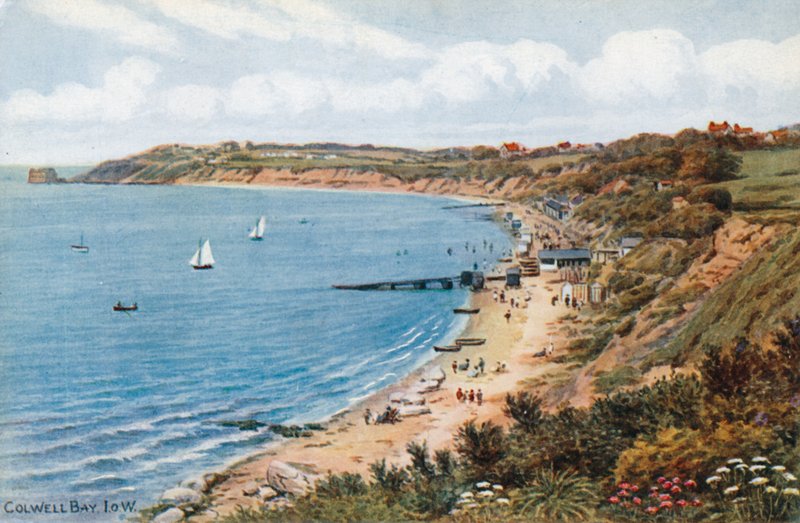 Colwell Bay, I O W von Alfred Robert Quinton