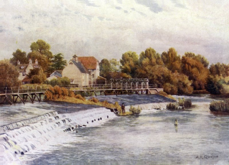 Hambledon Weir von Alfred Robert Quinton