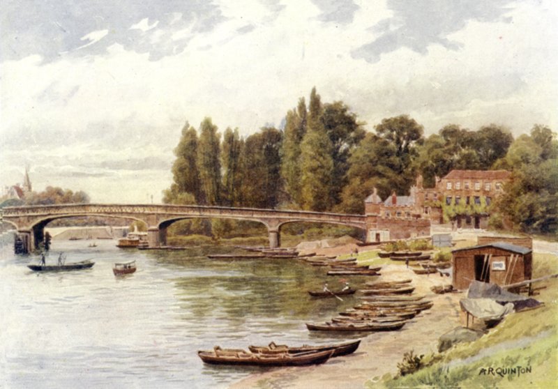 Hampton-Brücke von Alfred Robert Quinton