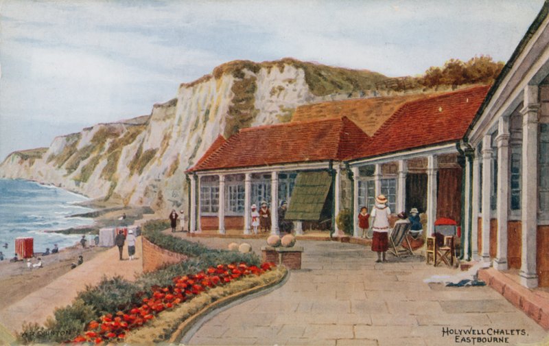 Holywell Chalets, Eastbourne von Alfred Robert Quinton