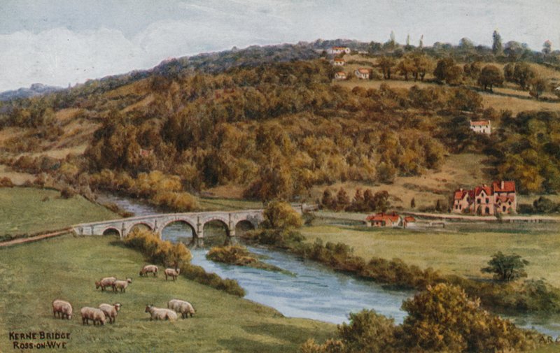 Kerne Bridge, Ross-on-Wye von Alfred Robert Quinton