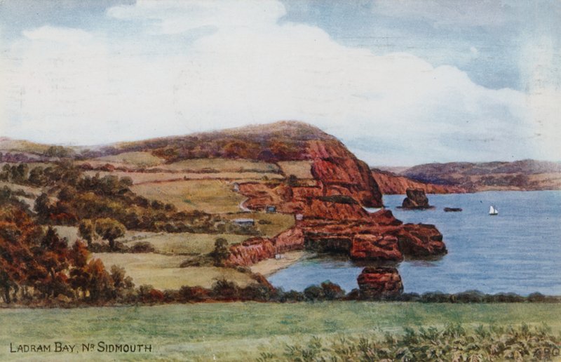 Ladram Bay, bei Sidmouth von Alfred Robert Quinton