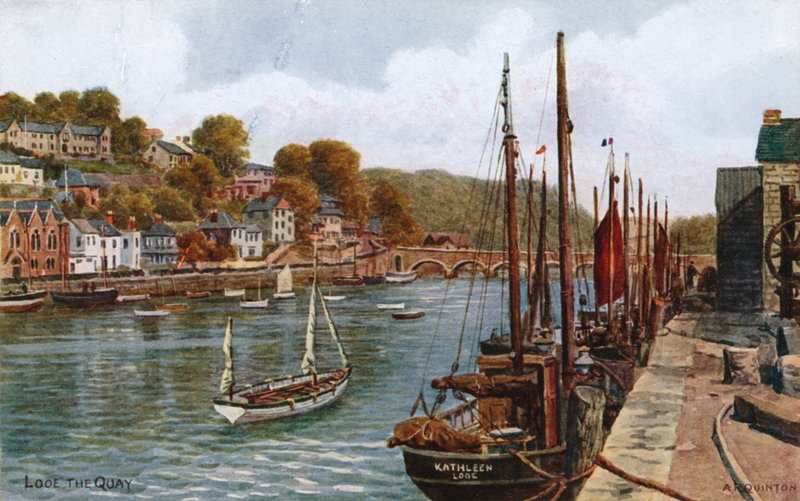 Looe, Der Kai von Alfred Robert Quinton