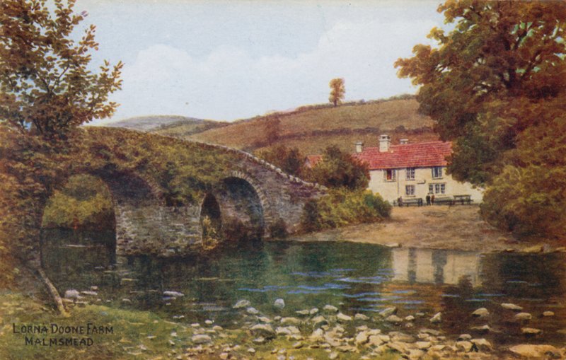 Lorna Doone Farm, Malmsmead von Alfred Robert Quinton