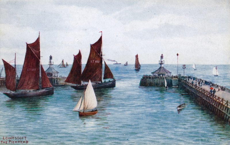Lowestoft, der Pierkopf von Alfred Robert Quinton