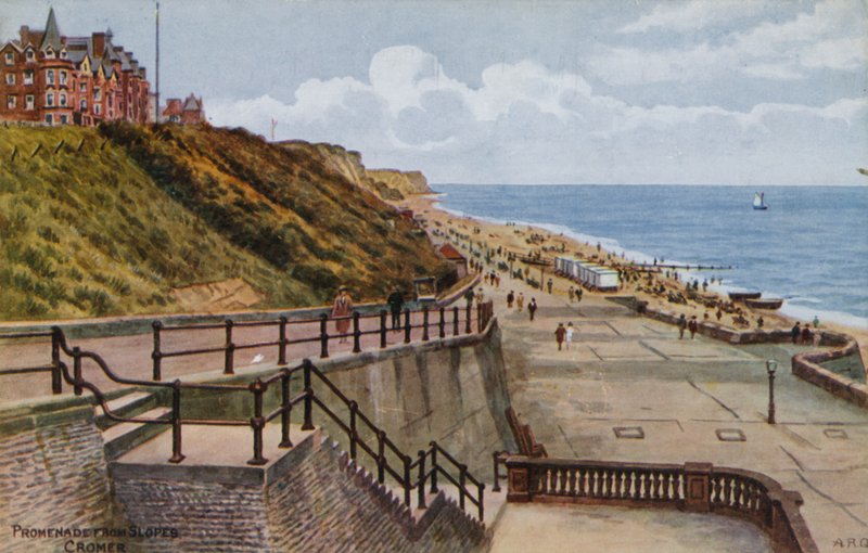 Promenade von den Hängen, Cromer von Alfred Robert Quinton