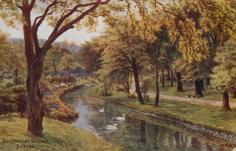 Serpentine Walks, Buxton von Alfred Robert Quinton