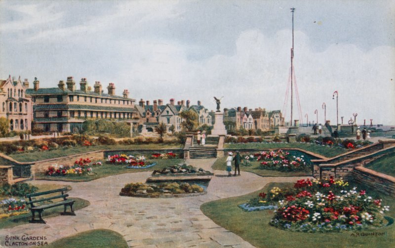 Sunk Gardens, Clacton-on-Sea von Alfred Robert Quinton