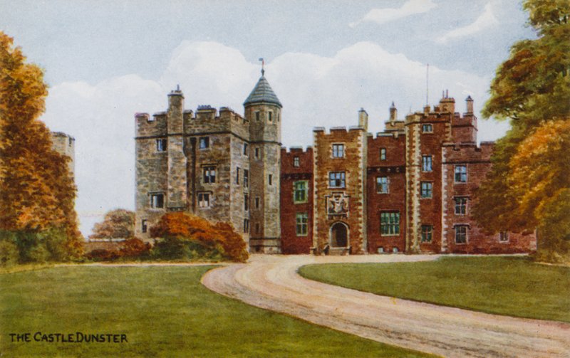Das Schloss, Dunster von Alfred Robert Quinton