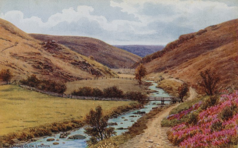 Das Doone-Tal, Lynton von Alfred Robert Quinton