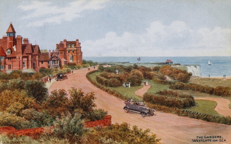 Die Gärten, Westgate-on-Sea von Alfred Robert Quinton