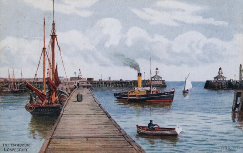Der Hafen, Lowestoft von Alfred Robert Quinton