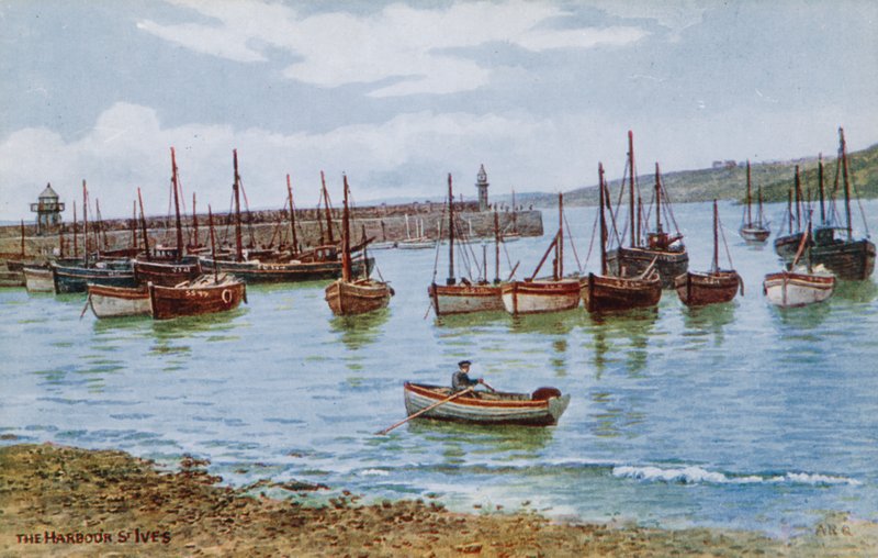 Der Hafen, St Ives von Alfred Robert Quinton