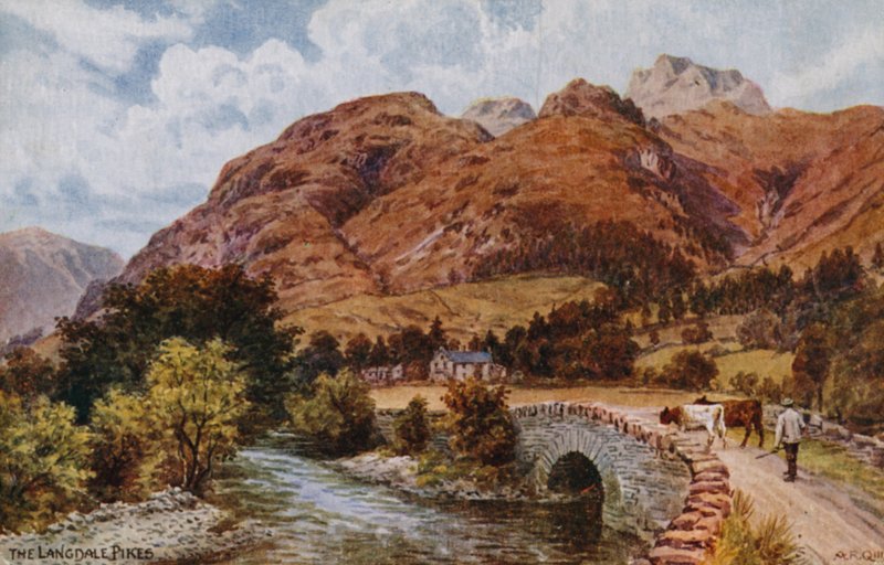 Die Langdale Pikes von Alfred Robert Quinton