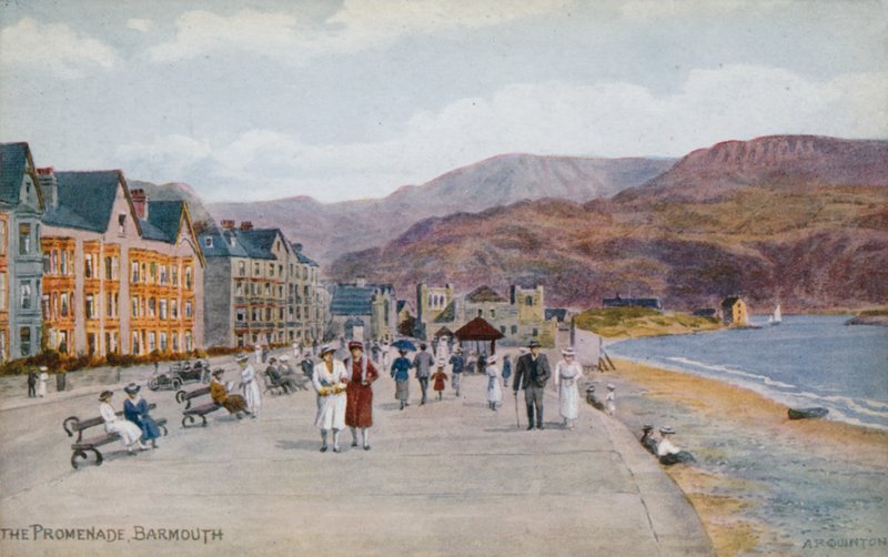 Die Promenade, Barmouth von Alfred Robert Quinton