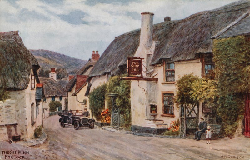 The Ship Inn, Porlock von Alfred Robert Quinton