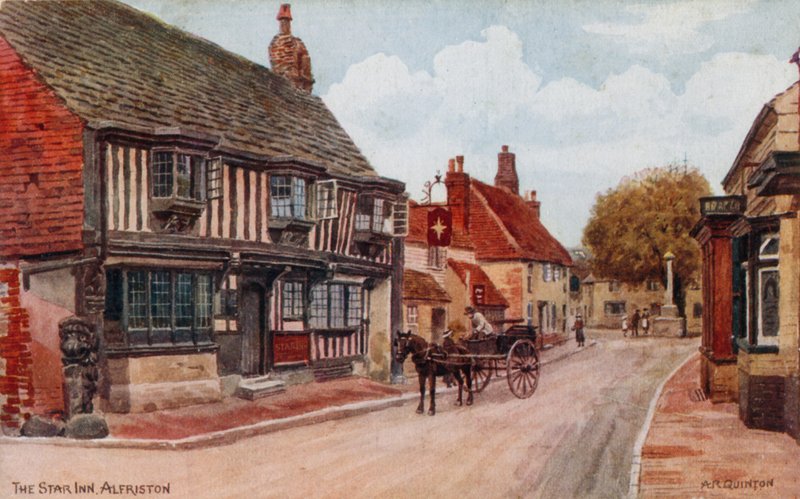 Das Star Inn, Alfriston von Alfred Robert Quinton