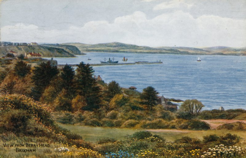 Blick von Berry Head, Brixham von Alfred Robert Quinton