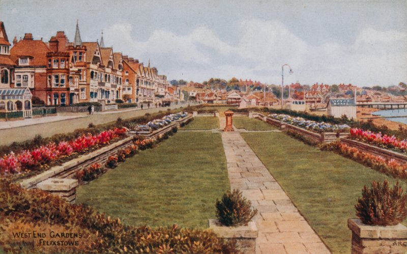 West End Gardens, Felixstowe von Alfred Robert Quinton