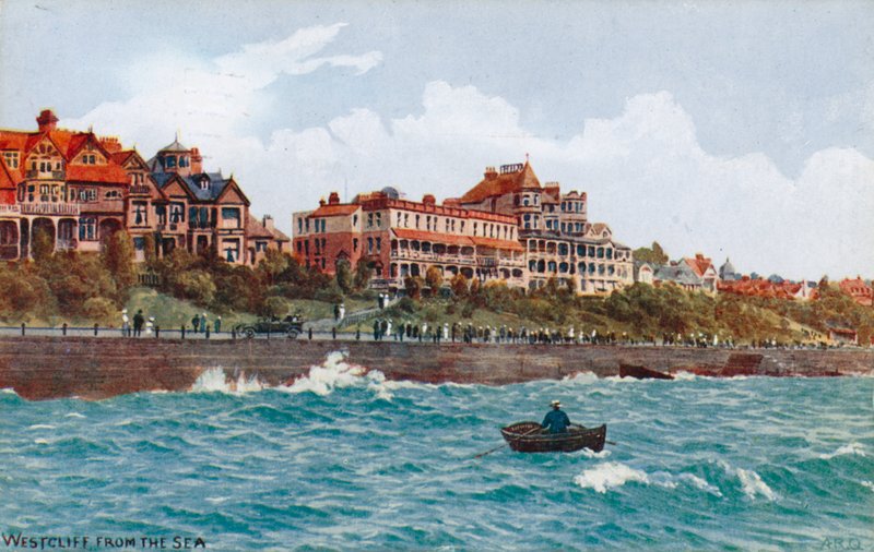 Westcliff vom Meer von Alfred Robert Quinton