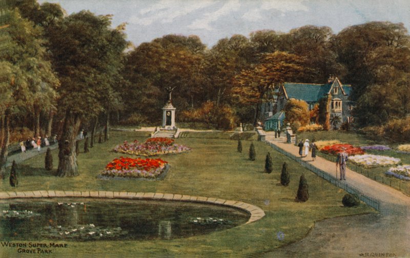 Weston-Super-Mare, Grove Park von Alfred Robert Quinton