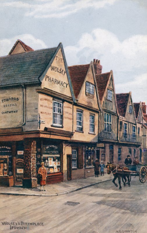Wolseys Geburtsort, Ipswich von Alfred Robert Quinton