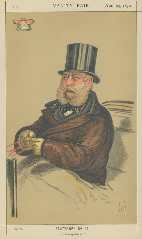 HRH Der Herzog von Cambridge (Farblithografie) von Alfred Thompson