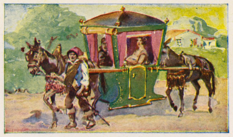 Pferdegezogener Wurf von Alfredo Roque Gameiro
