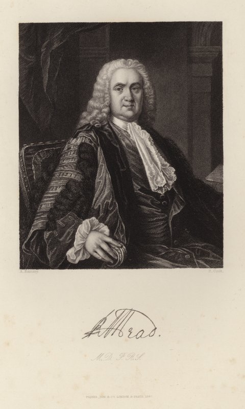 Richard Mead, 1847 von Allan Ramsay