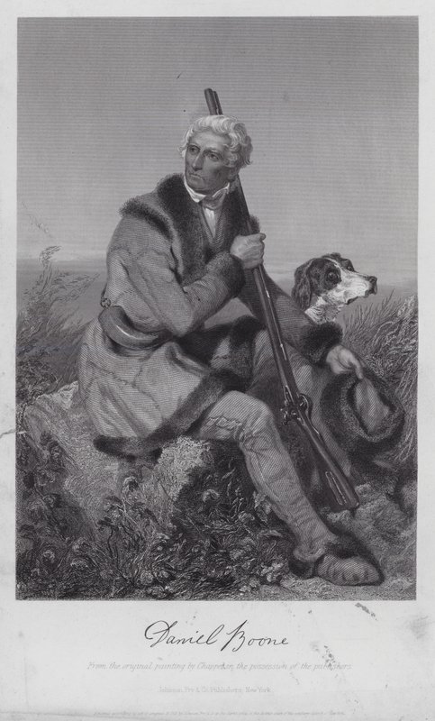Daniel Boone von Alonzo (after) Chappel