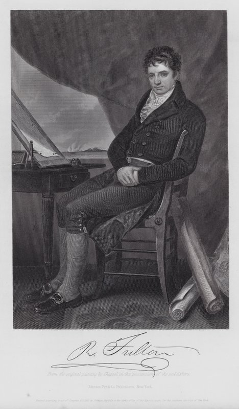 Robert Fulton (Gravur) von Alonzo (after) Chappel