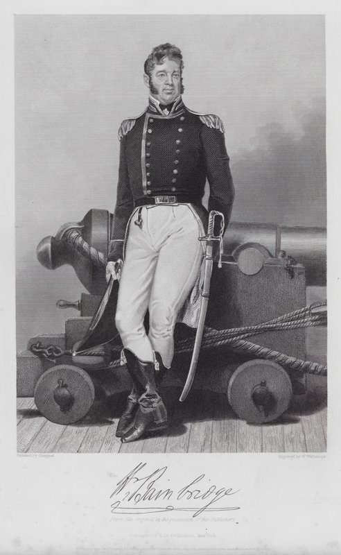 William Bainbridge (Gravur) von Alonzo (after) Chappel