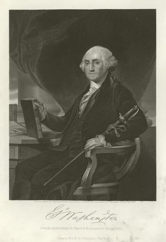 George Washington von Alonzo Chappel