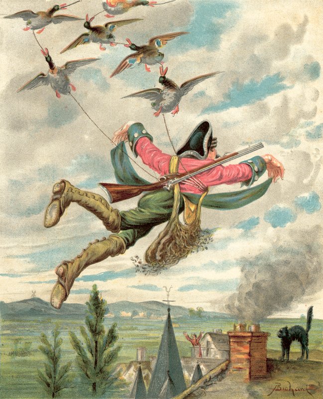 Abenteuer des Baron Münchhausen von Alphonse Adolphe Bichard