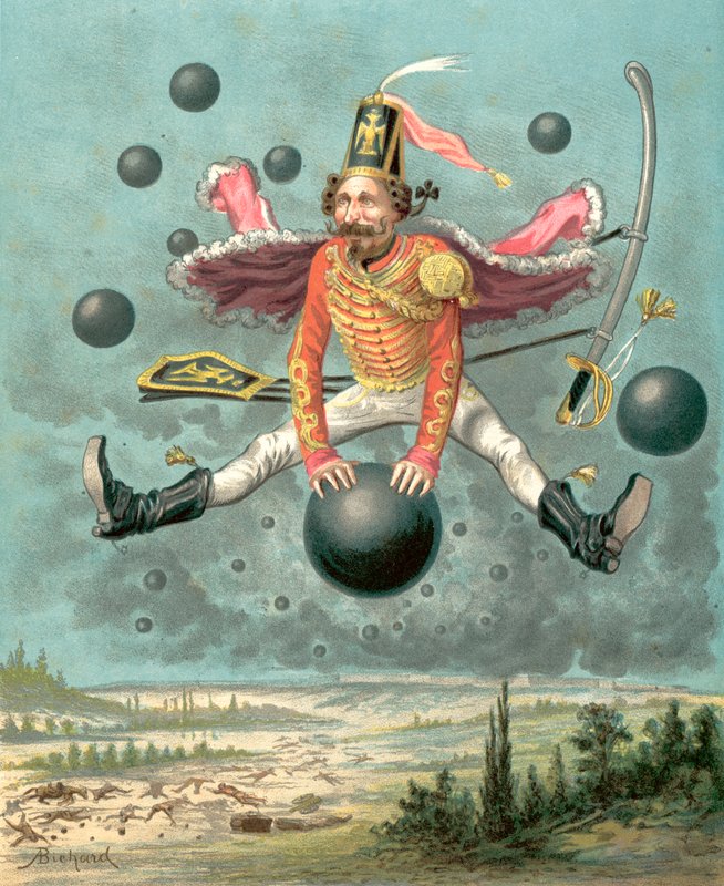 Abenteuer des Baron Münchhausen von Alphonse Adolphe Bichard