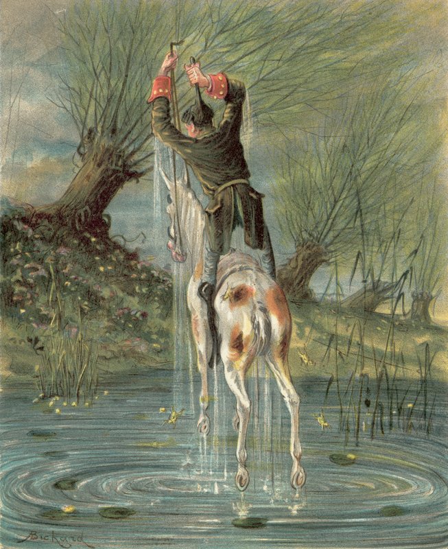 Abenteuer des Baron Münchhausen von Alphonse Adolphe Bichard