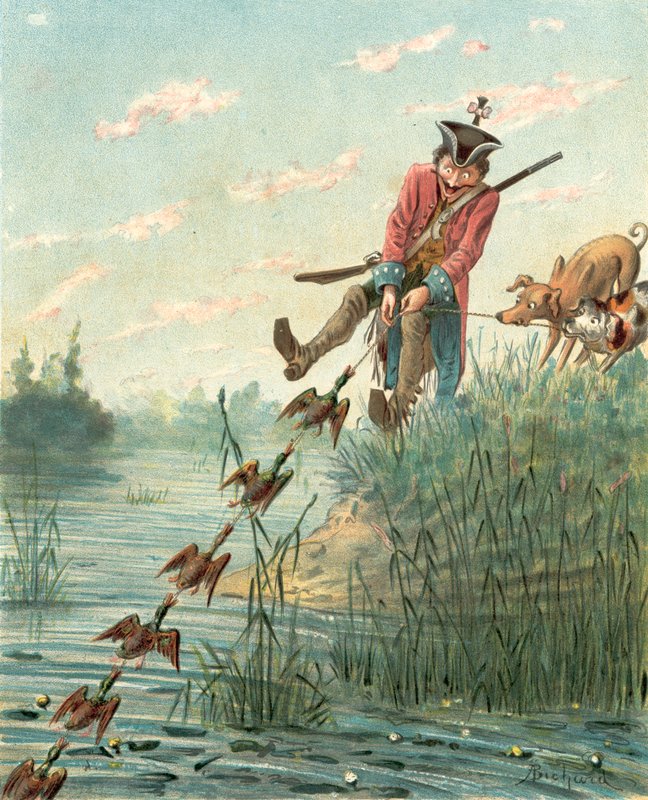 Abenteuer des Baron Münchhausen von Alphonse Adolphe Bichard