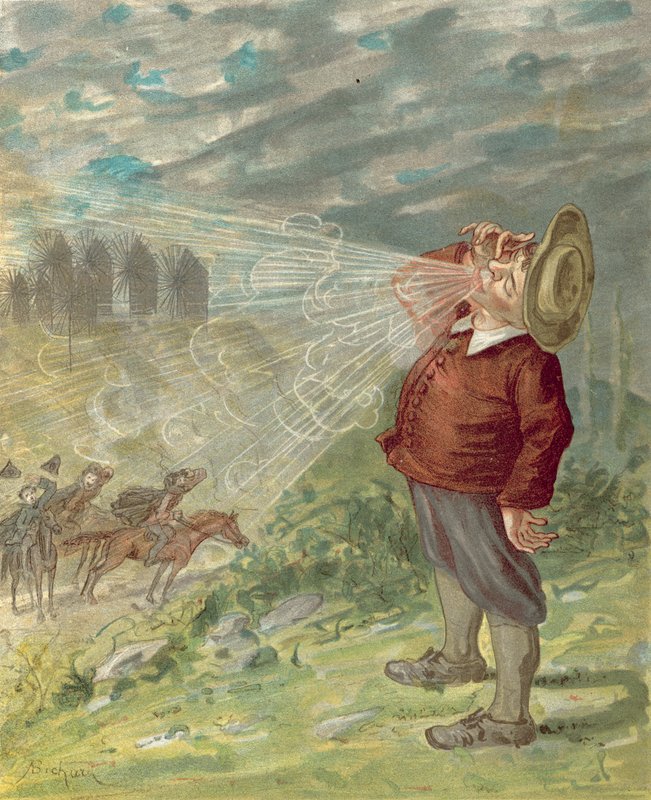 Abenteuer des Baron Münchhausen von Alphonse Adolphe Bichard