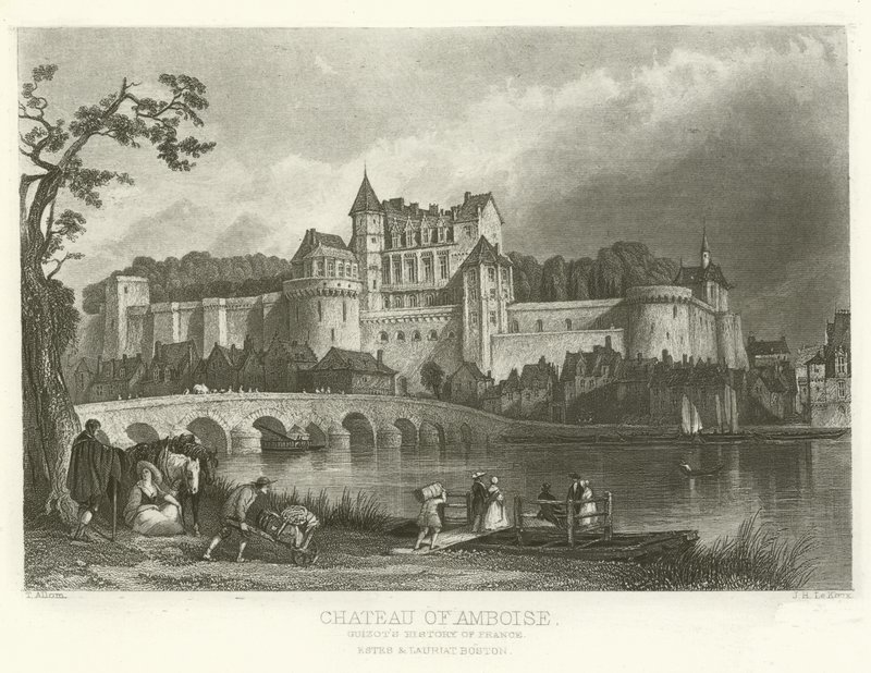 Schloss Amboise von Alphonse Marie de Neuville