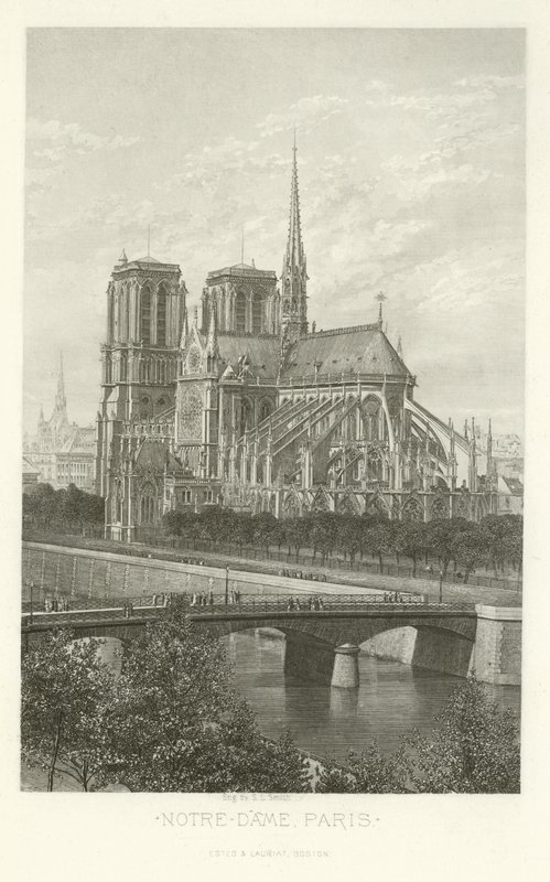 Notre-Dame, Paris von Alphonse Marie de Neuville