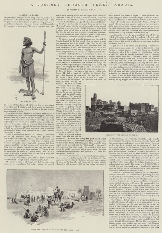 Eine Reise durch Jemen, Arabien von Amedee Forestier