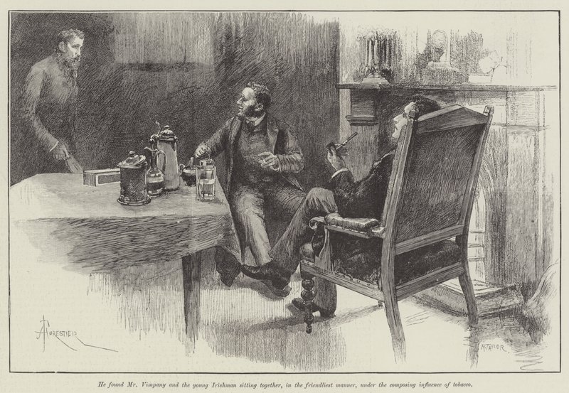 Blinde Liebe, von Wilkie Collins von Amedee Forestier