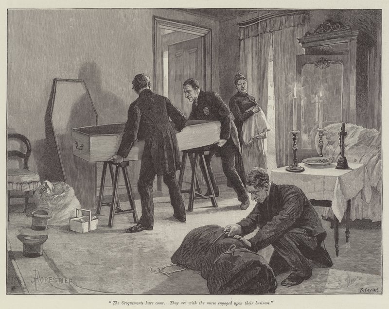 Blinde Liebe, von Wilkie Collins von Amedee Forestier