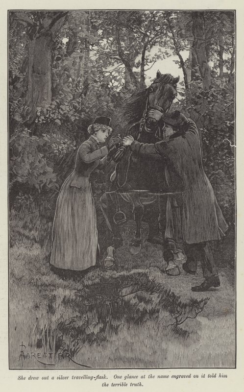 Blinde Liebe, von Wilkie Collins von Amedee Forestier