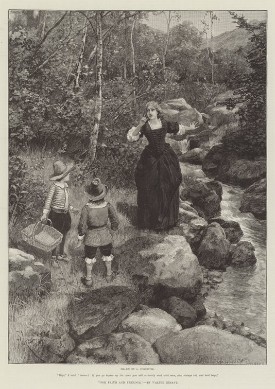 Für Glaube und Freiheit, von Walter Besant von Amedee Forestier