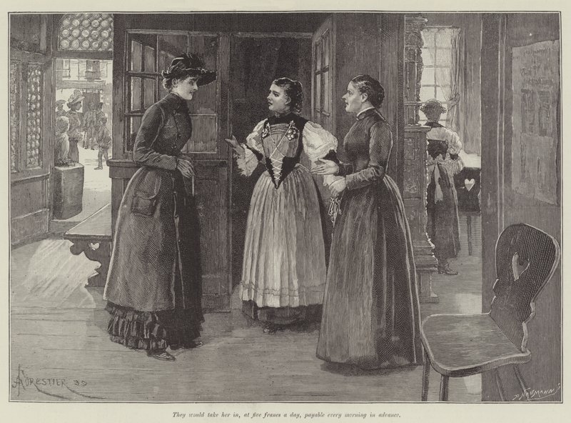 Blinde Liebe, von Wilkie Collins von Amedee Forestier