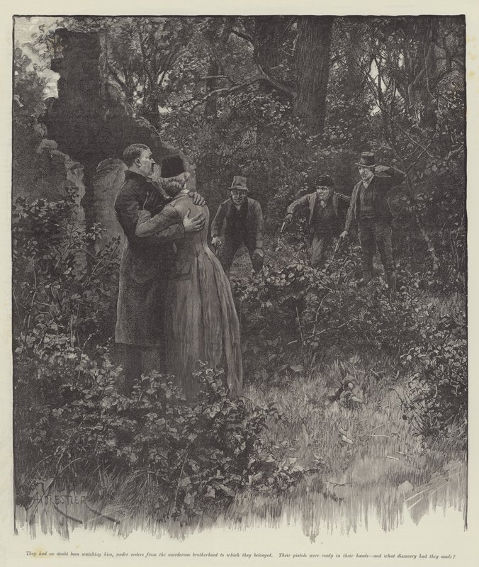 Blinde Liebe, von Wilkie Collins von Amedee Forestier