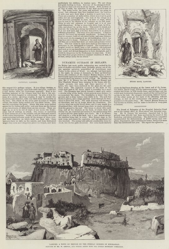 Lasjerd im Iran von Amedee Forestier