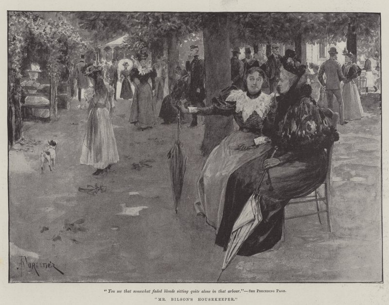 Mr Bilsons Haushälterin, von Bret Harte von Amedee Forestier